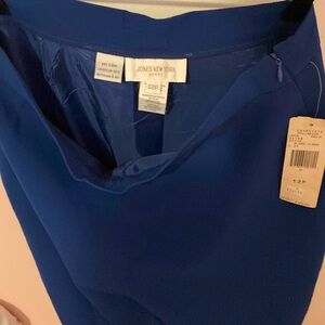 Jones New York size 12 P Sapphire blue